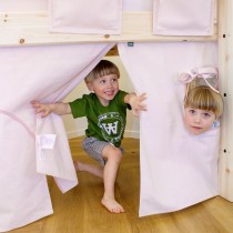 Flexa Spielvorhang Dawn 3 Stück Mauve Morn Rosa