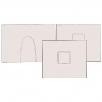 Flexa Spielvorhang Dawn 3 Stück Mauve Morn Rosa