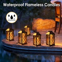 24 Stück Flammenlose LED Kerzen mit Fernbedienung und Timer Funktion