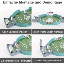 Kickertisch Tischfussball Fussball-Flipper, Fussballspiel Small