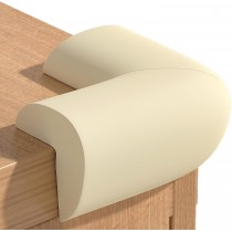 Ecken Kantenschutz aus Schaumstoff, Eckenschutz 4 Stück Creme