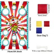 Bannerwerfen, Wurfspiel Zirkus-Show