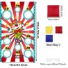 Bannerwerfen, Wurfspiel Zirkus-Show