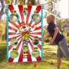Bannerwerfen, Wurfspiel Zirkus-Show