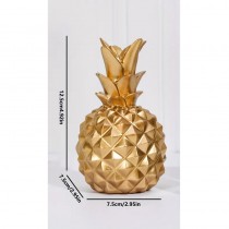 Goldene Ananas Statue Dekoration 12.5cm