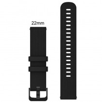 Gear Silikon Uhrenarmband 22mm Schwarz