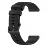 Gear Silikon Uhrenarmband 22mm Schwarz