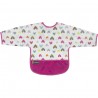 Kushies Lätzchen mit Ärmel CleanBib 2-4 Jahre Herzen