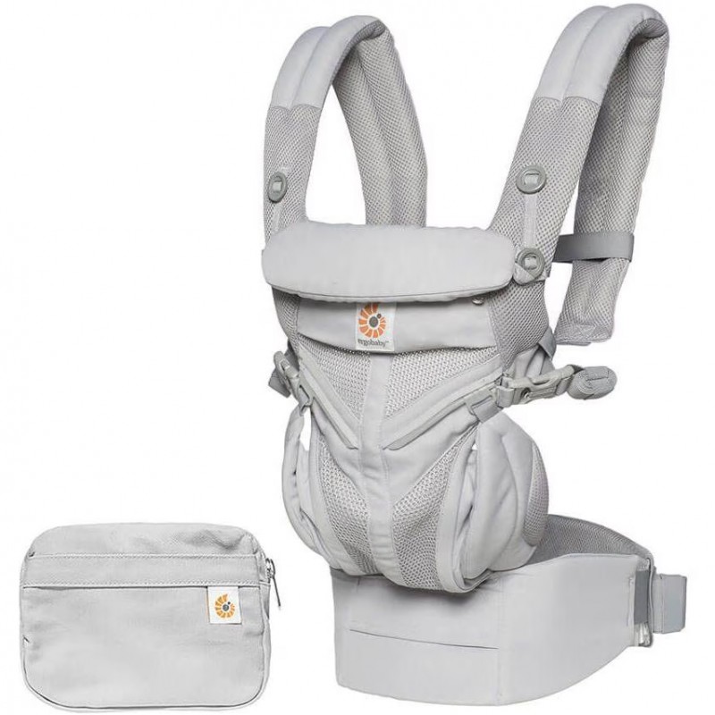 Ergobaby Omni 360 Cool Air Mesh Babytrage Pearl Grey