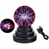Magische Plasmakugel Plasma Ball, Berührungsempfindliche Blitzkugel
