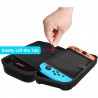 Nintendo Switch-Schutzhülle, Nintendo Switch Case, Tragetasche aus hartem Material Schwarz