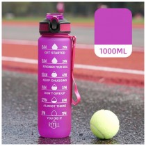 Trinkflasche auslaufsicher mit 1000 ml Pink Rosa