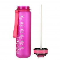 Trinkflasche auslaufsicher mit 1000 ml Pink Rosa