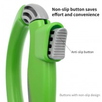 Einkaufstaschenhalter, Tragegriff für Einkaufstaschen Grün