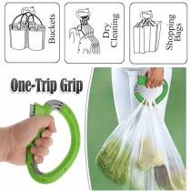 Einkaufstaschenhalter, Tragegriff für Einkaufstaschen Grün