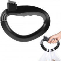 Einkaufstaschenhalter, Tragegriff für Einkaufstaschen Schwarz