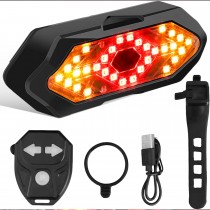 Fahrrad-Rücklicht mit Blinker, Fahrradlicht mit Blinker, Fahrradblinker