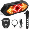 Fahrrad-Rücklicht mit Blinker, Fahrradlicht mit Blinker, Fahrradblinker