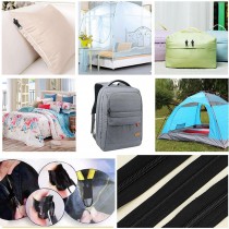 6 Stück Ersatz-Reissverschlussschiebe, Reissverschluss Ersatz Zipper, Reparaturset für Reissverschlüsse in 3 Grössen Schwarz