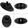 Scooter-Ständer, Scooter-Halter Schwarz