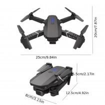 RC 4K E88Pro Drohne Quadcopter mit Dualkamera Black