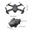 RC 4K E88Pro Drohne Quadcopter mit Dualkamera Black