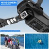 RC 4K E88Pro Drohne Quadcopter mit Dualkamera Black