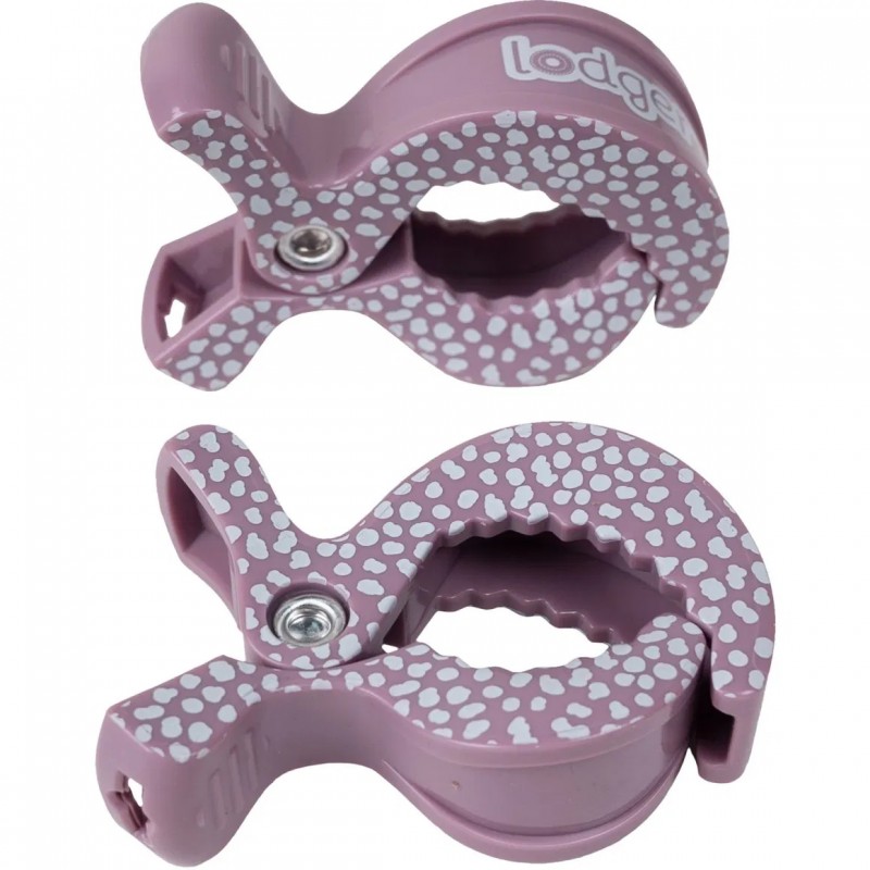 Lodger Swaddle Clips Rose Dot