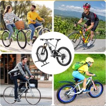 Freistehender Boden Fahrradständer, Fahrradhalter für Vorderrad oder Hinterrad