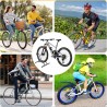 Freistehender Boden Fahrradständer, Fahrradhalter für Vorderrad oder Hinterrad