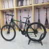Freistehender Boden Fahrradständer, Fahrradhalter für Vorderrad oder Hinterrad