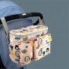 Universelle Kinderwagentasche, Kinderwagen-Organizer Zoo