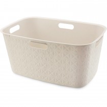 CURVER Wäschekorb Softex 45l Creme