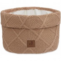 Jollein Pflegekorb Check Knit Biscuit