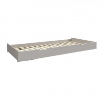 Flexa Classic Ausziehbett mit Rollrost 90x190 cm Grau