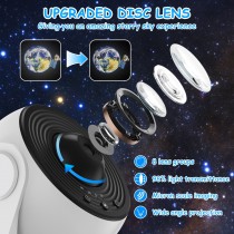 LED-Sternenhimmel Projektor, Galaxienprojektor, Sternenlicht, Nachtlicht