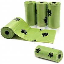 5 Rollen / 75 Hundekotbeutel mit Lavendelduft Auslaufsicher