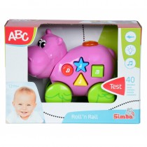 Simba ABC Musiktiere Roll'n Rail Nilpferd