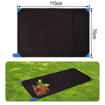 Ultraleicht Picknickdecke, Stranddecke, Outdoor Decke für Strand, Picknick, Camping und Wandern 70x110cm, Blau