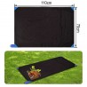 Ultraleicht Picknickdecke, Stranddecke, Outdoor Decke für Strand, Picknick, Camping und Wandern 70x110cm, Blau
