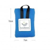 Ultraleicht Picknickdecke, Stranddecke, Outdoor Decke für Strand, Picknick, Camping und Wandern 70x110cm, Blau