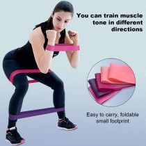 Fitnessband, Widerstandsbänder, Resistance Bands, Gymnastikband, 5 Stück, Pink