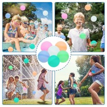 Silikon Wasserbombe, wiederverwendbare Wasserbälle, 20 Stück