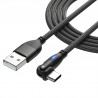 180 Grad Winkel Ladekabel USB-C / USB-A, 0.5m