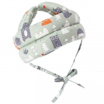 Babykopfschutz, verstellbarer Baby Helm, Baby Schutzhelm Forest Green