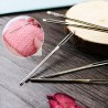 9er Set Nähnadeln mit grossem Öhr in Aufbewahrungsröhre