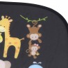 Auto Sonnenschutz für Kinder – 2 Stück mit Tiermotiv