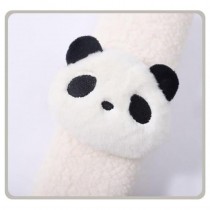 Gurtpolster Weich & Bequem für Kinder Panda Weiss