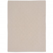 Jollein Decke Gitterbett Check Knit - 75x100 cm - Oatmeal