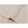 Jollein Decke Gitterbett Check Knit - 75x100 cm - Oatmeal
